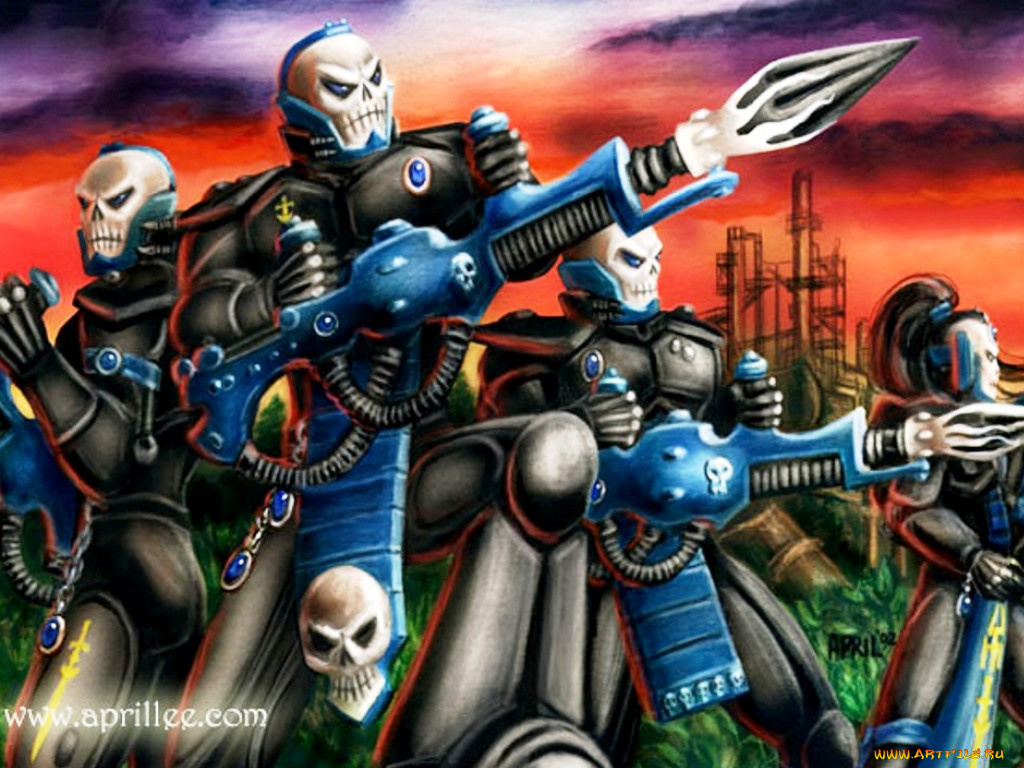 фэнтези, роботы, киборги, механизмы