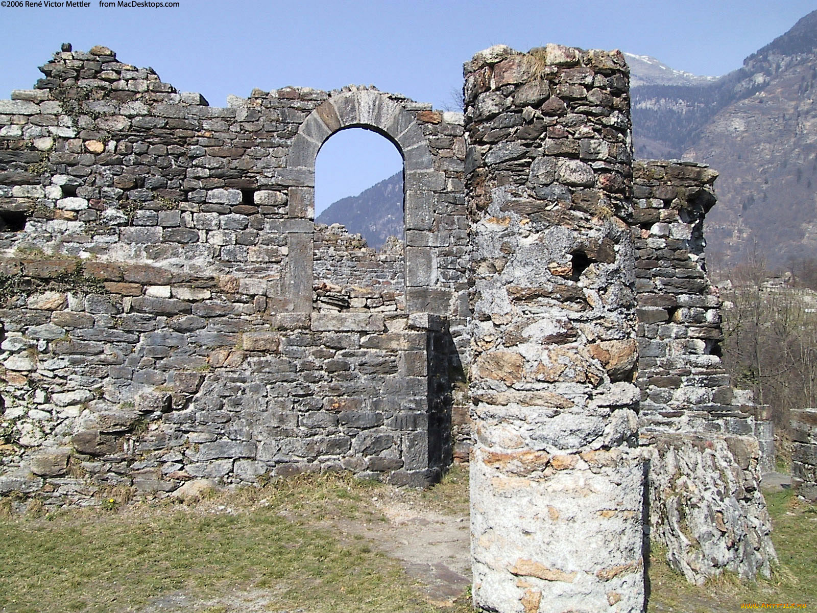 разное, развалины, руины, металлолом