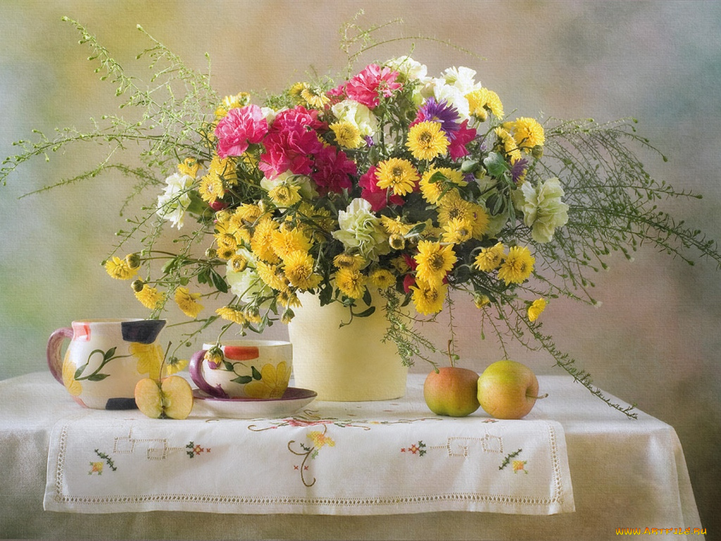 цветы, букеты, композиции