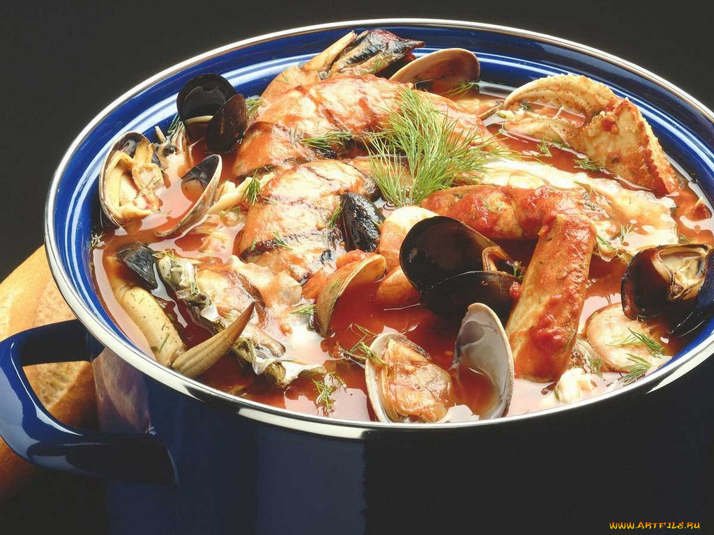 еда, рыбные, блюда, морепродуктами