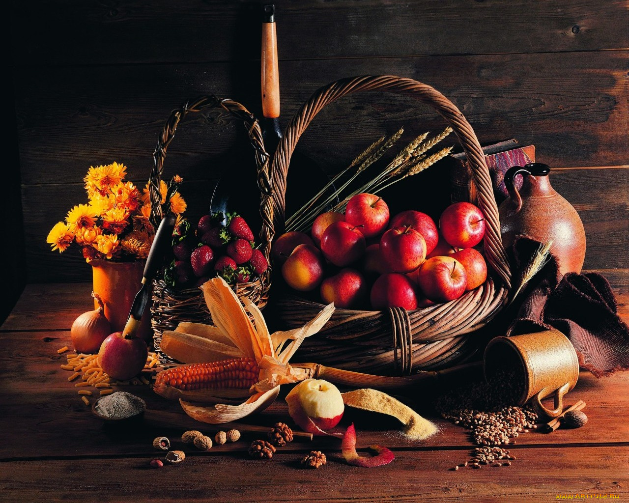 еда, натюрморт