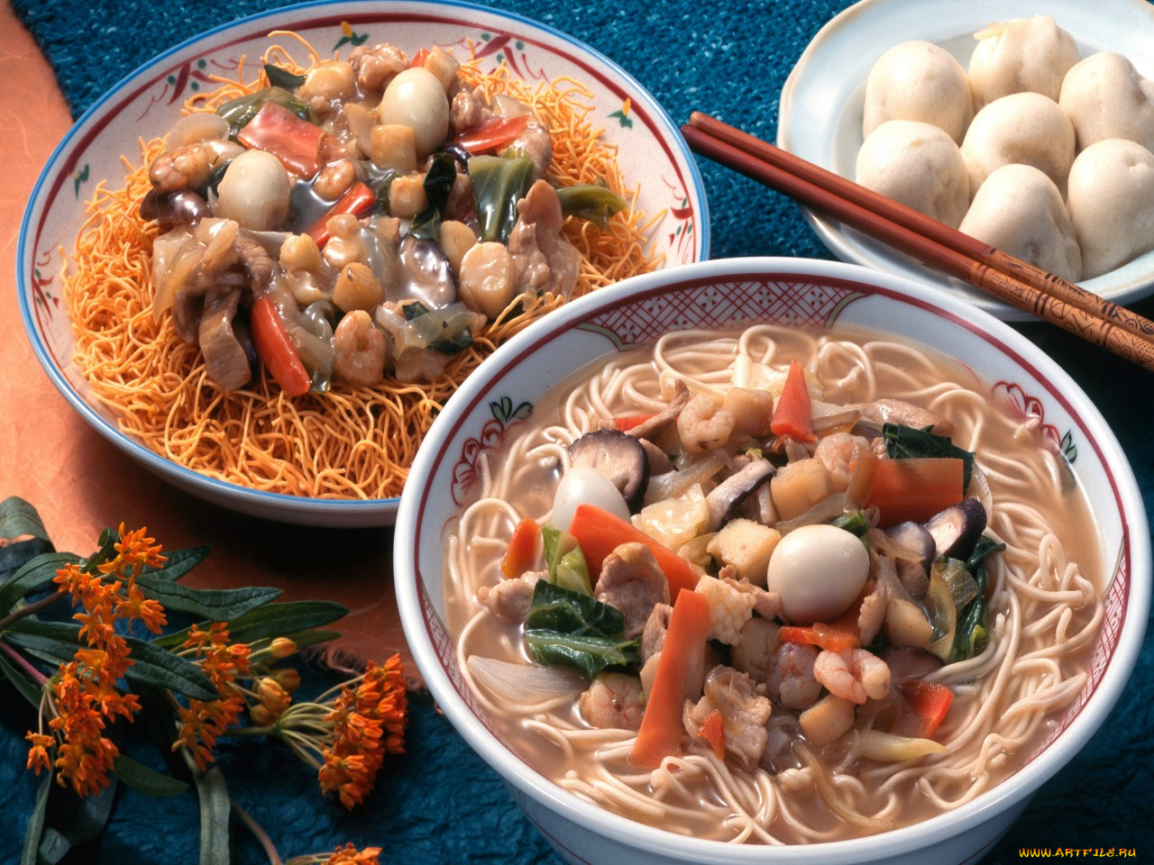 еда, макаронные, блюда