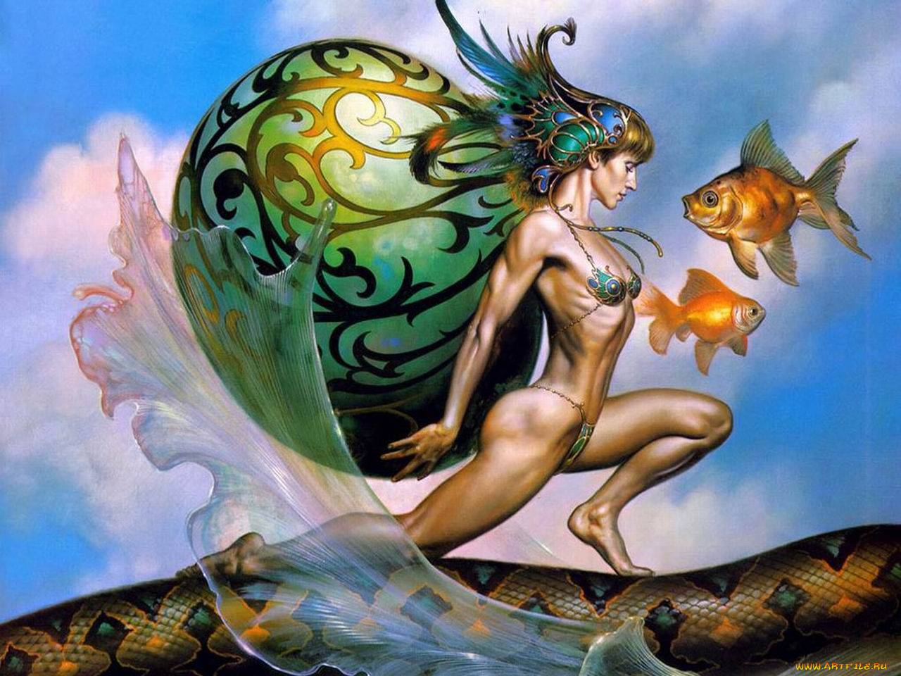 фэнтези, девушки