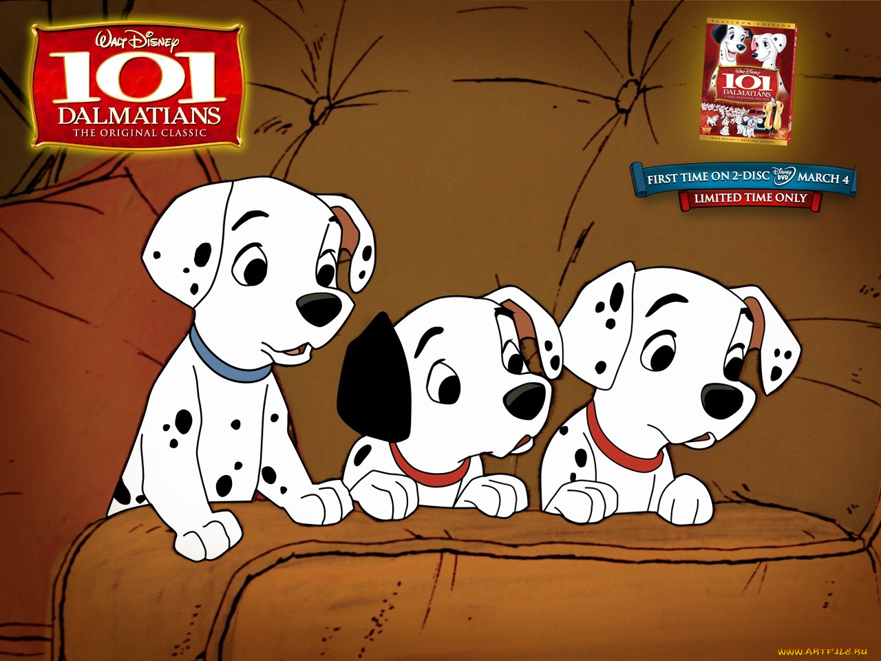 мультфильмы, 101, dalmatians