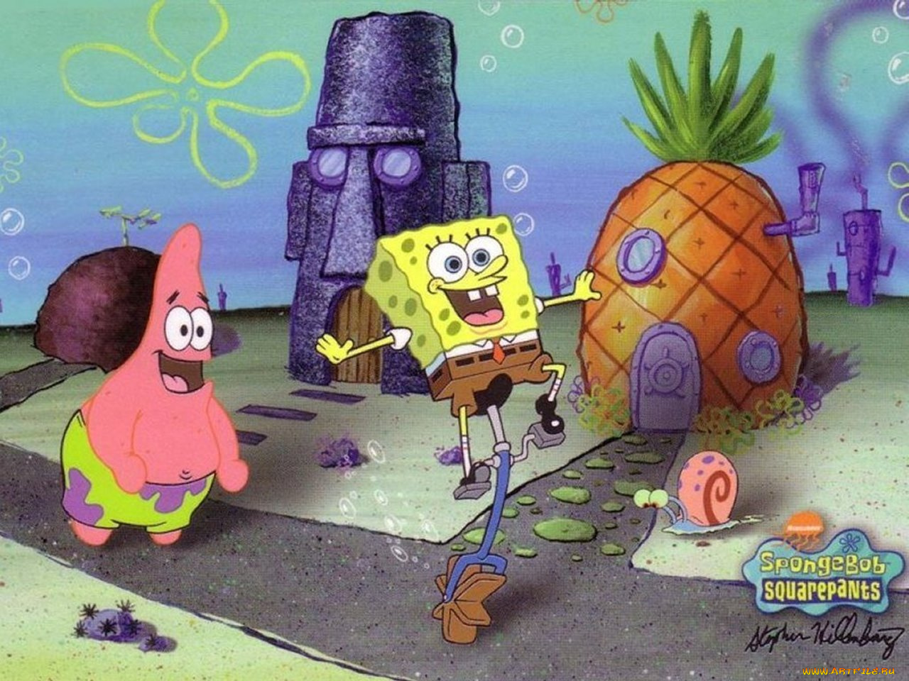 мультфильмы, spongebob, squarepants