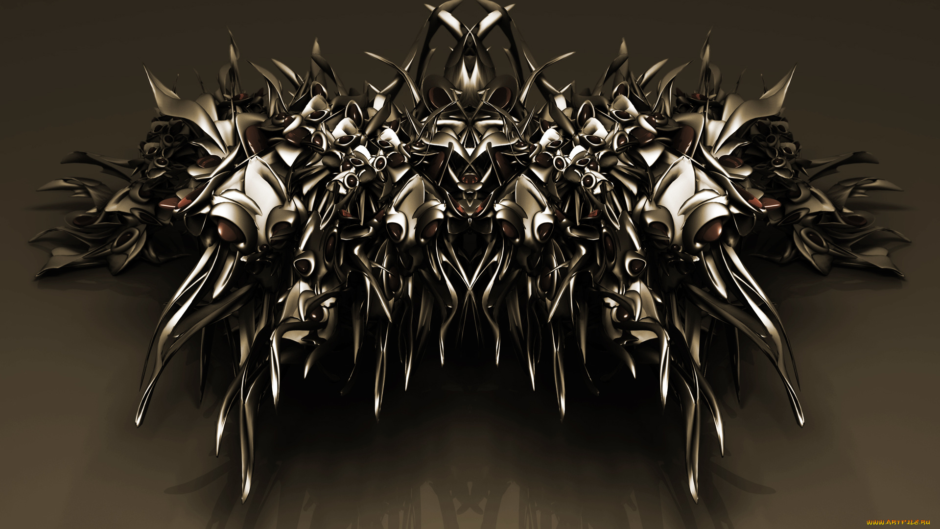 3д, графика, fractal, фракталы