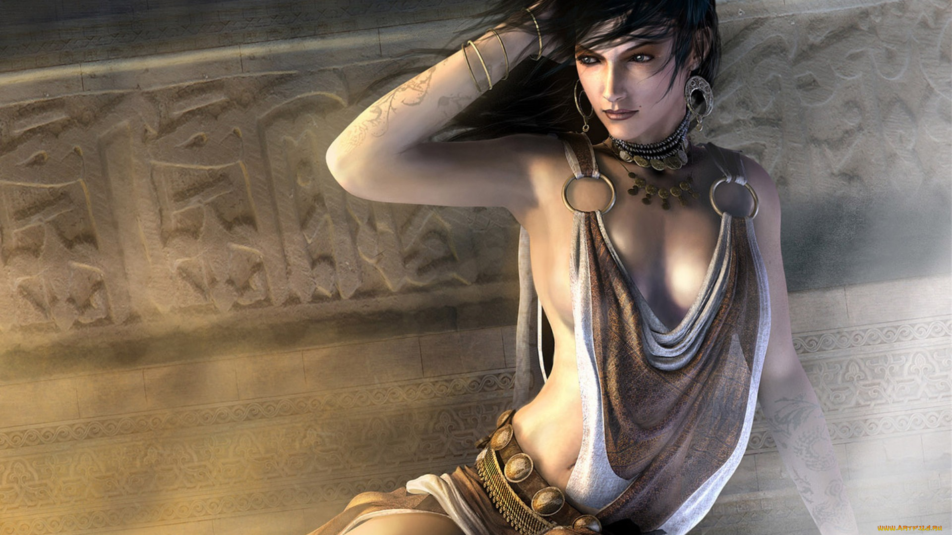 видео, игры, prince, of, persia, the, two, thrones