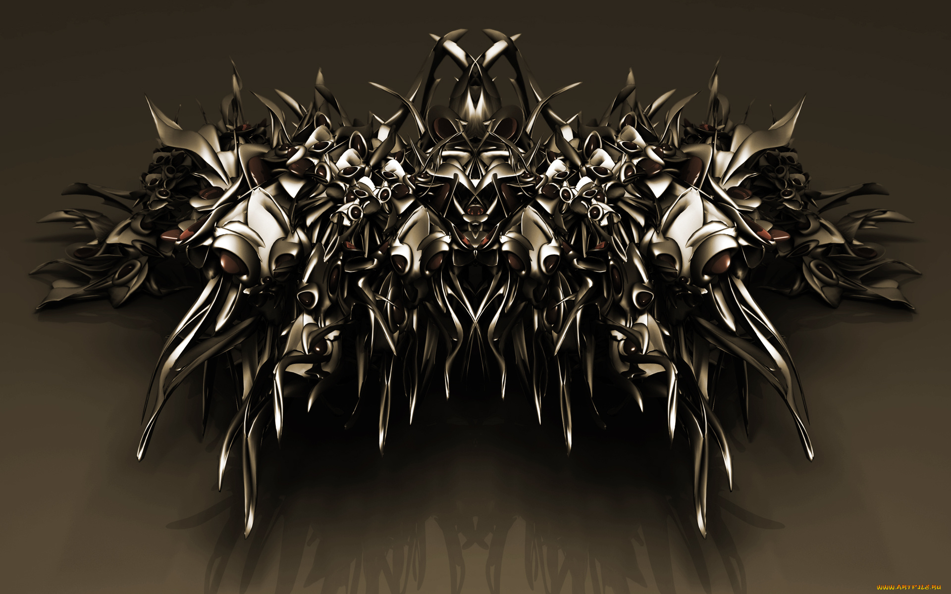 3д, графика, fractal, фракталы