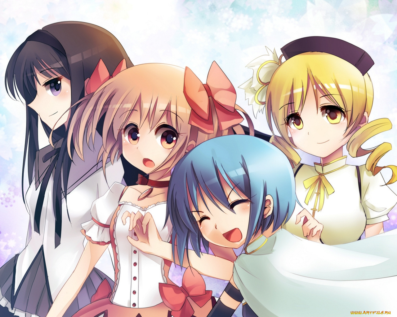 аниме, mahou, shoujo, madoka, magika