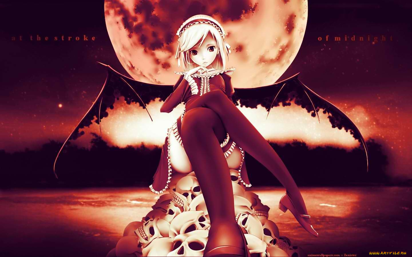 аниме, angels, demons