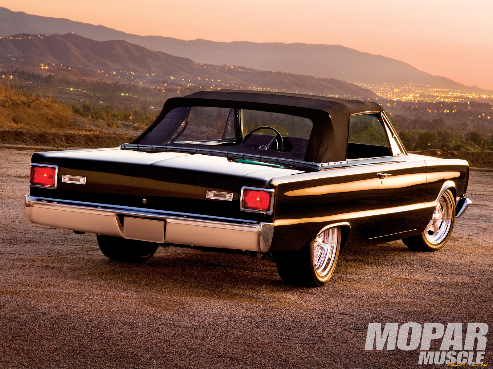 1966, plymouth, satellite, convertible, автомобили