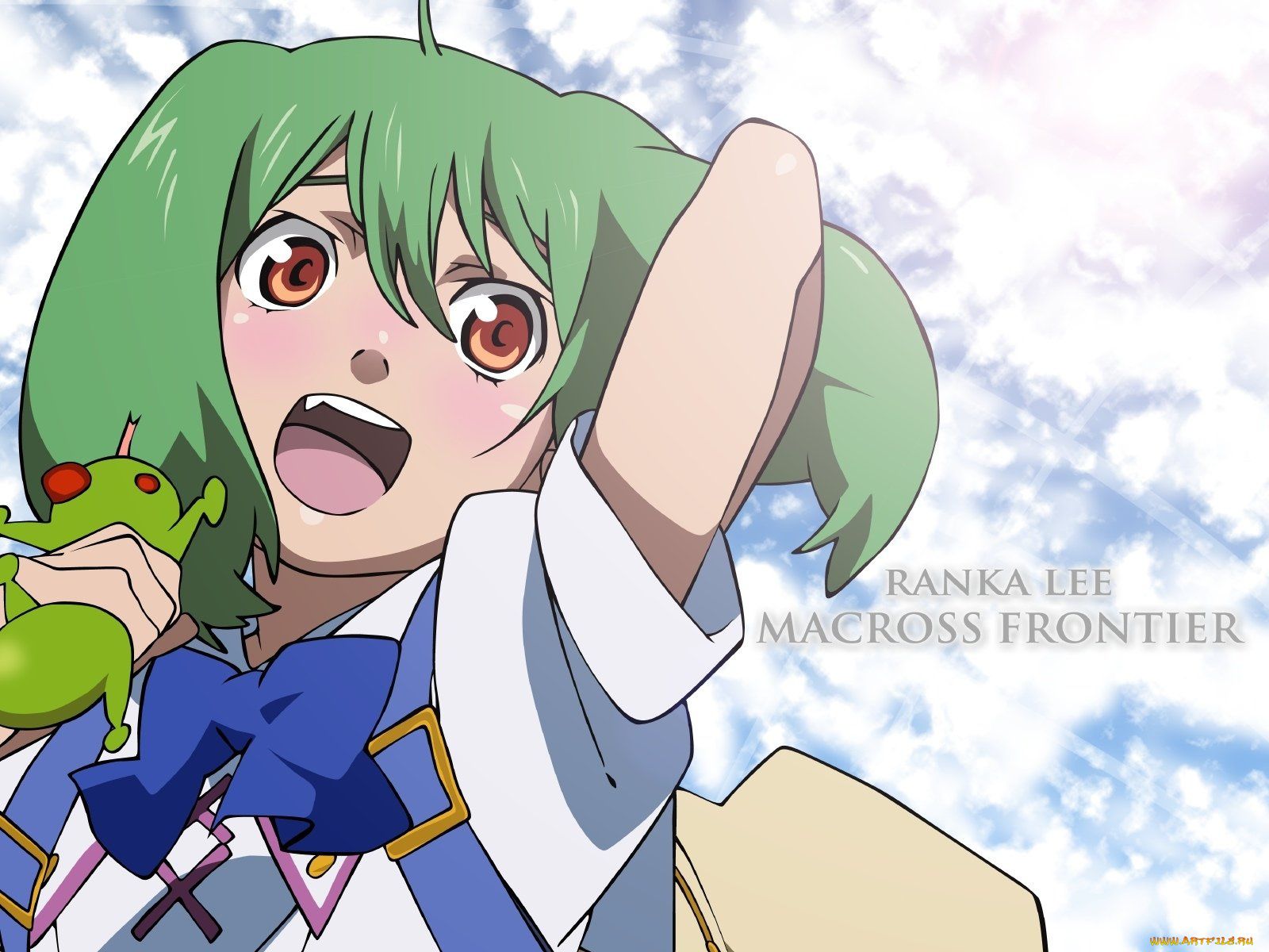 аниме, macross, frontier