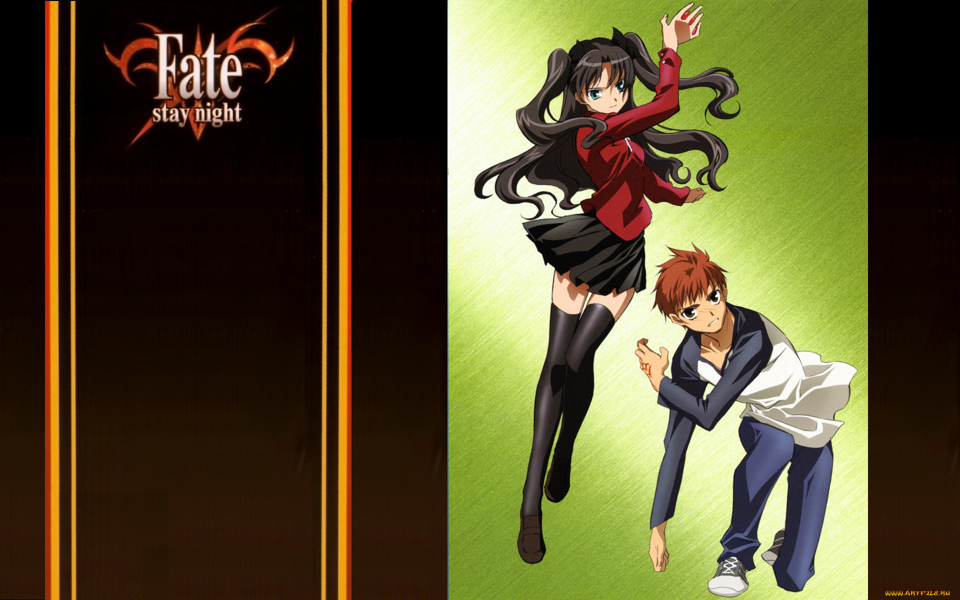 аниме, fate, stay, night