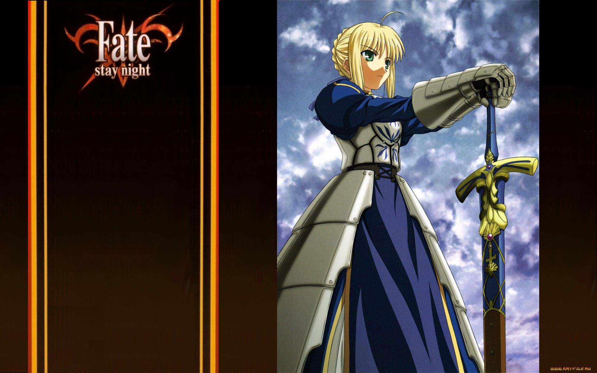 аниме, fate, stay, night