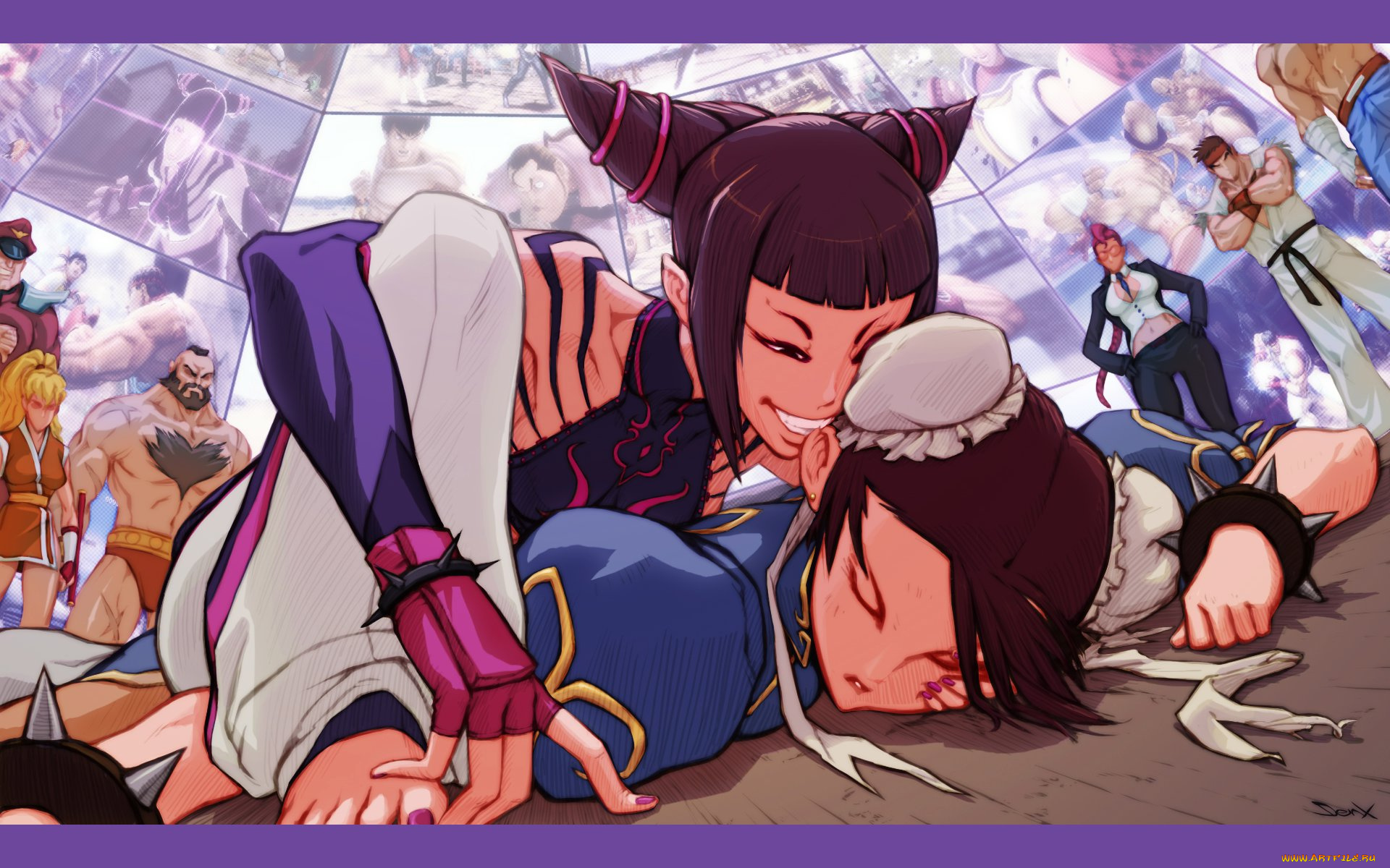 street, fighter, аниме