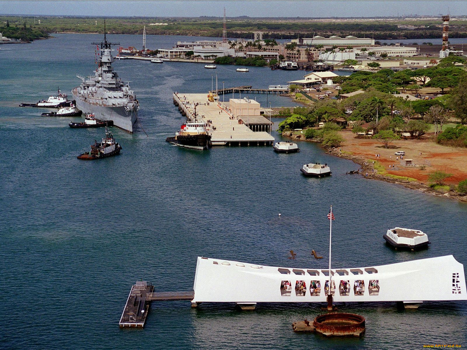 корабли, порты, причалы, причал
