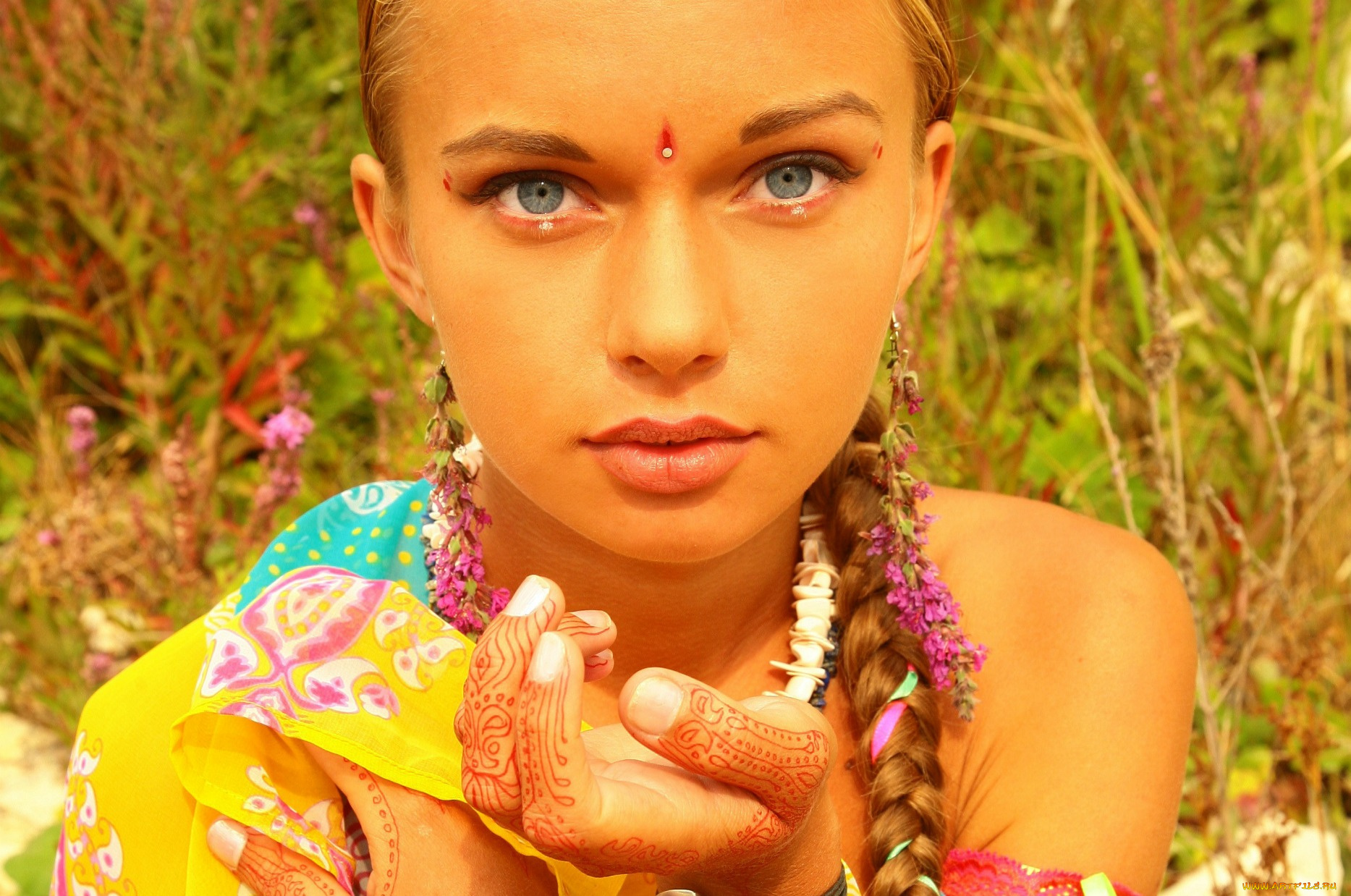 -Unsort, Лица, Портреты, девушки, unsort, лица, портреты, коса