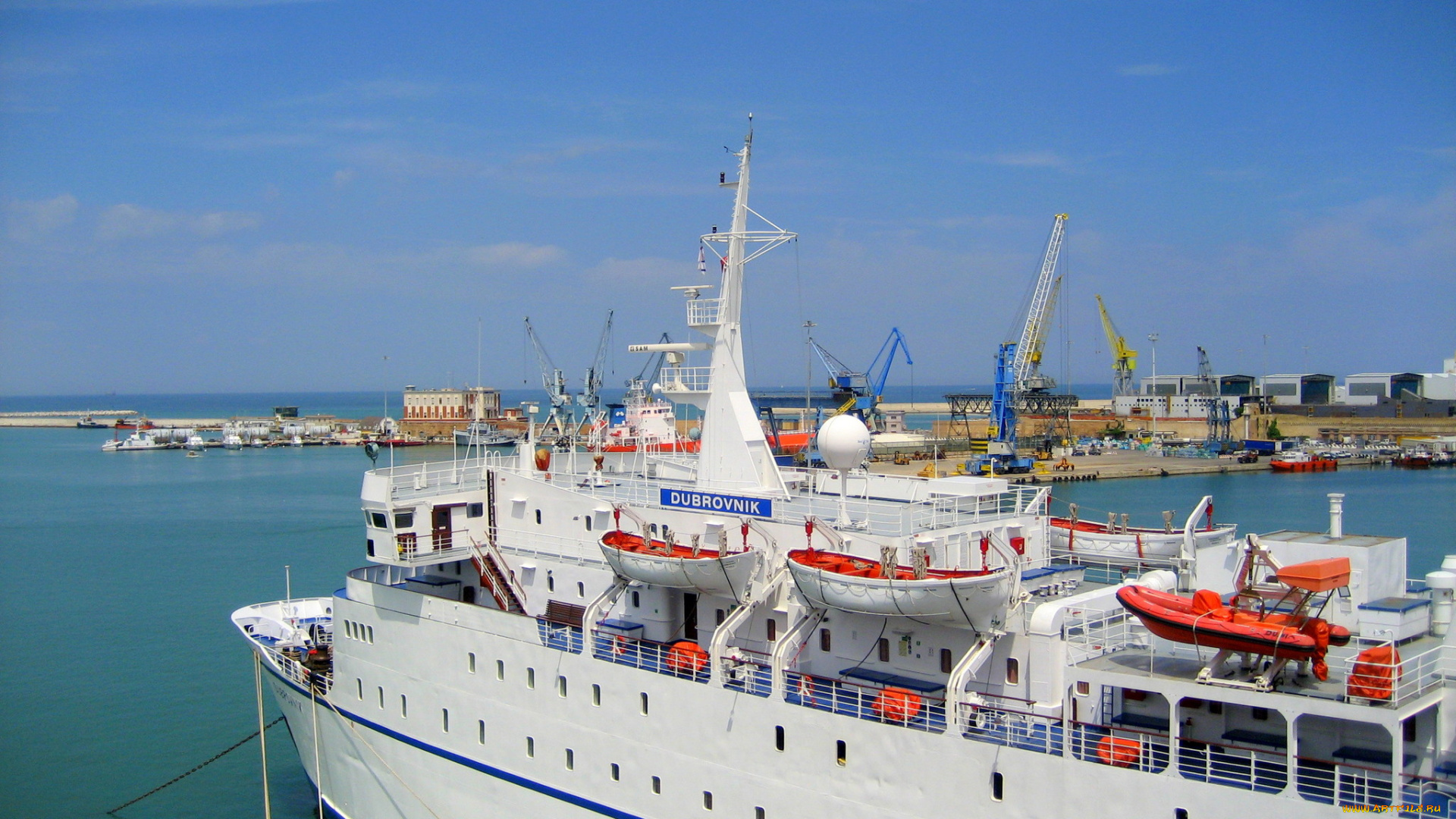 корабли, порты, причалы, порт