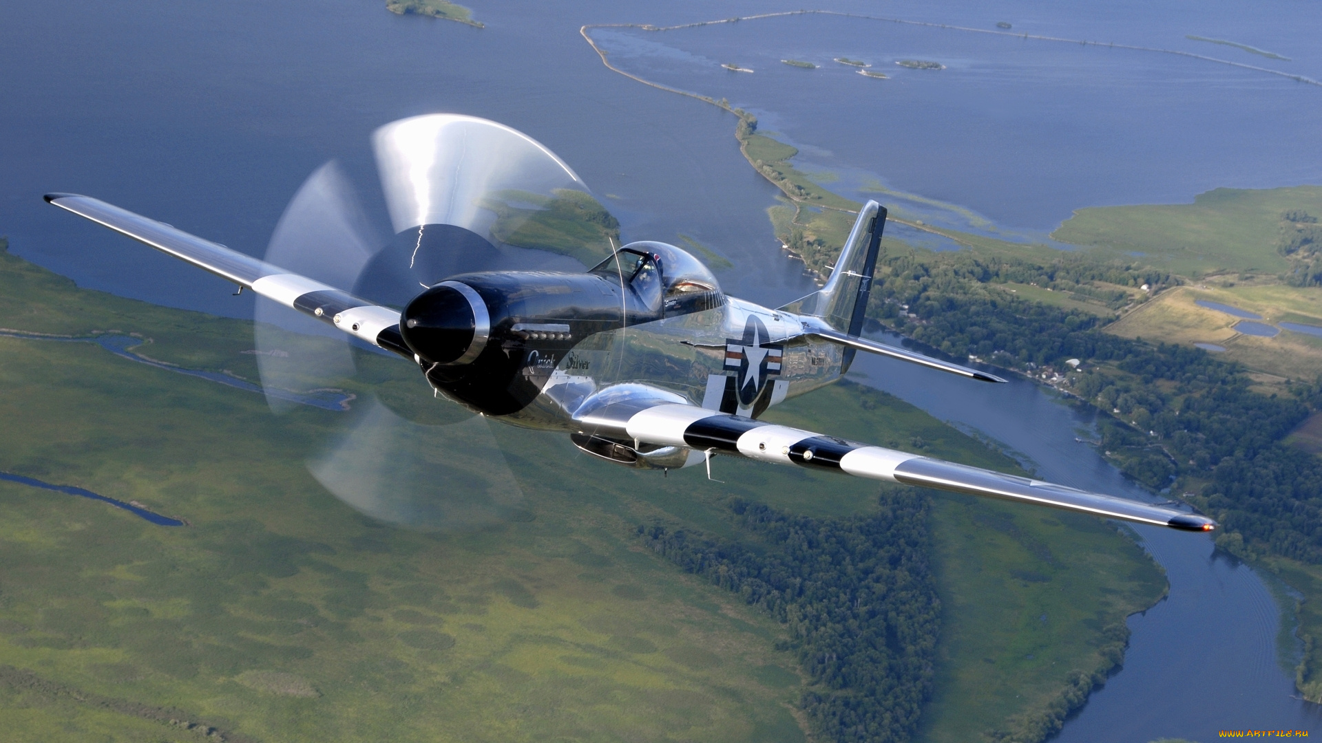 51, mustang, авиация, лёгкие, одномоторные, самолёты, истребитель, одноместный, американский