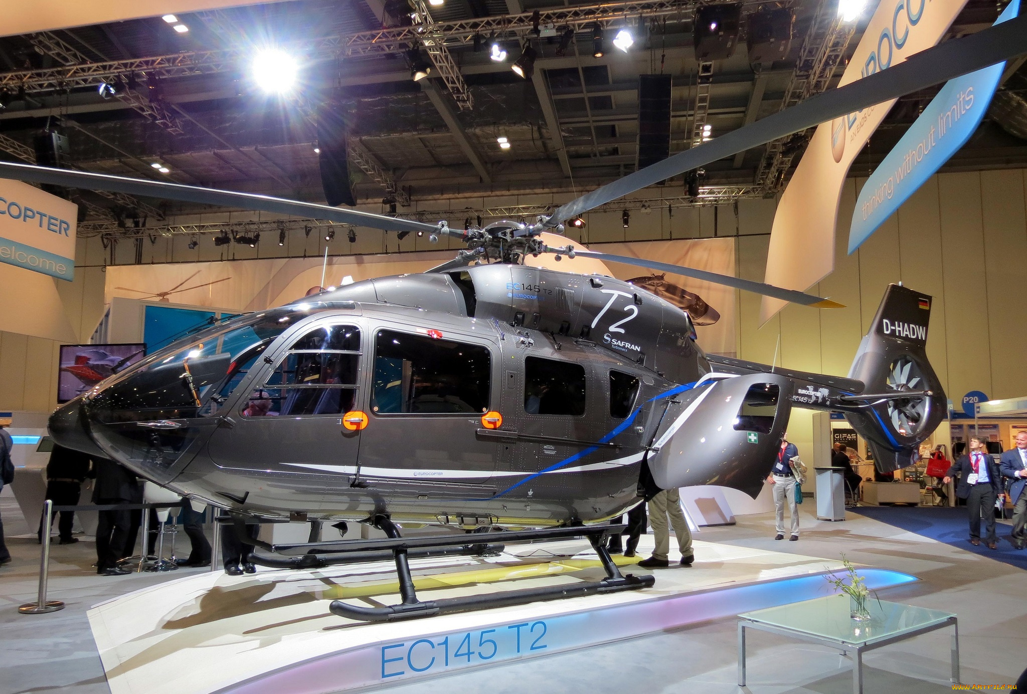 eurocopter, ec145t2, авиация, вертолёты, экспонат, еврокоптер, вертолет, выставка, авиатехника