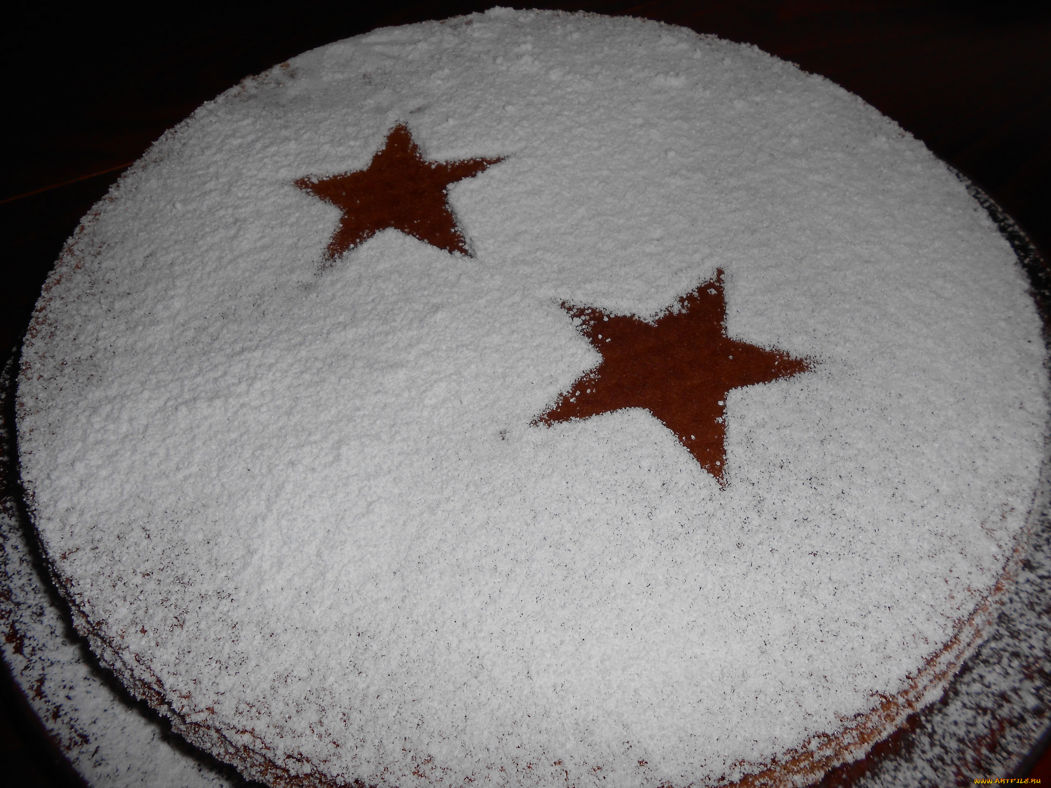 еда, торты, торт, миндальный