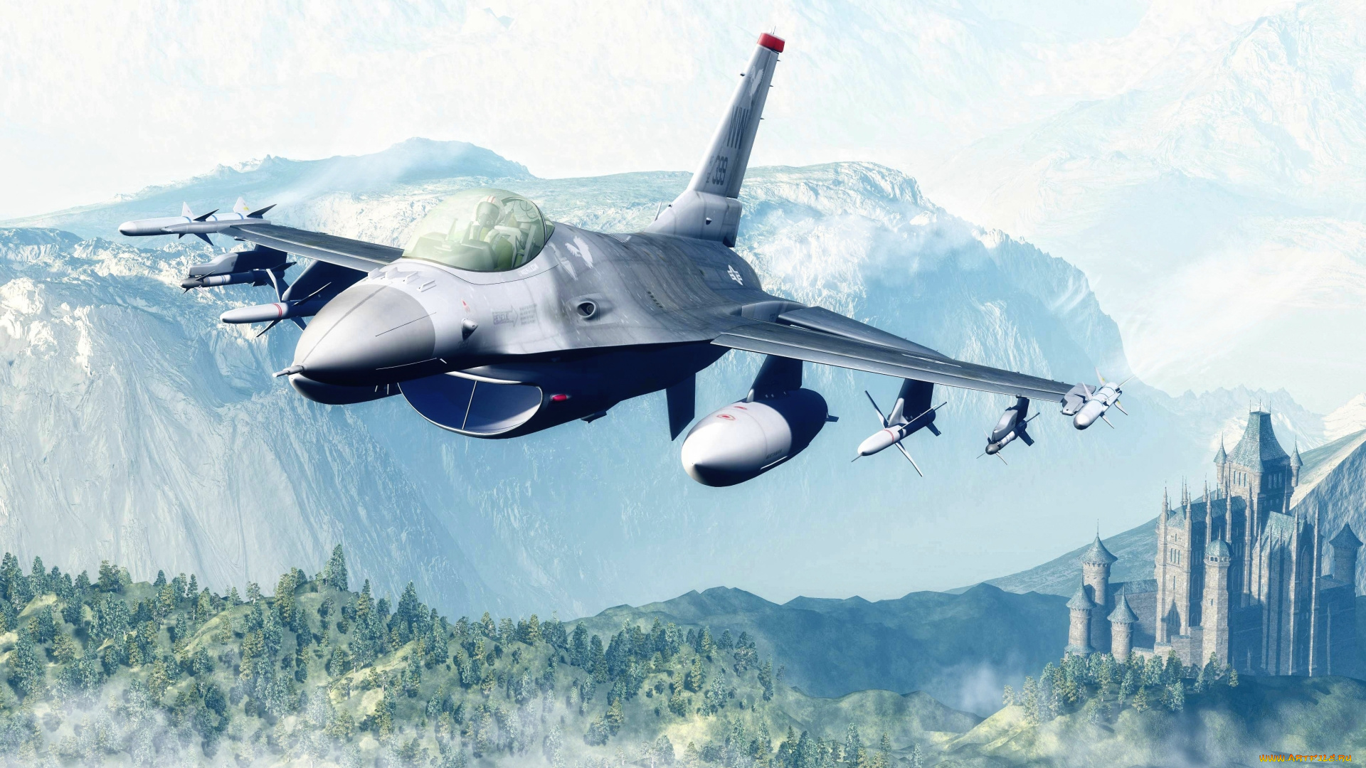 3д, графика, армия, , military, полет, самолет, оружие