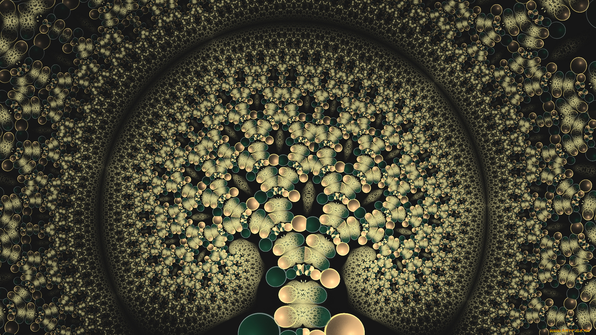 3д, графика, фракталы, , fractal, фон, цвета, узор