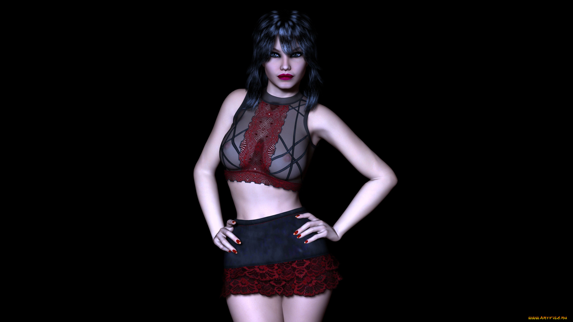 3д, графика, люди, , people, девушка, фон, взгляд