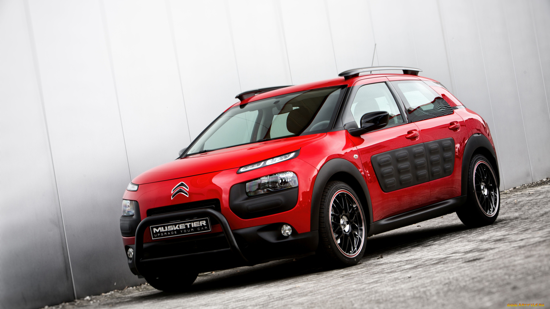 автомобили, citroen, c4, citroеn, musketier, красный, 2014г, cactus