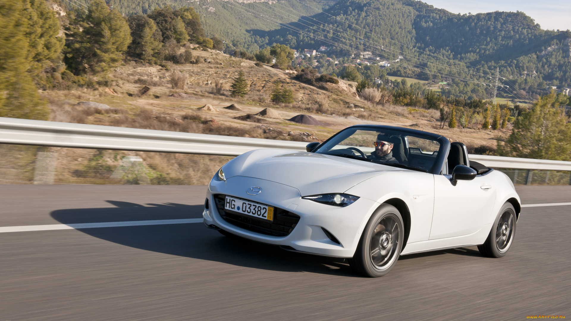 автомобили, mazda, 2014г, светлый, nd, roadster