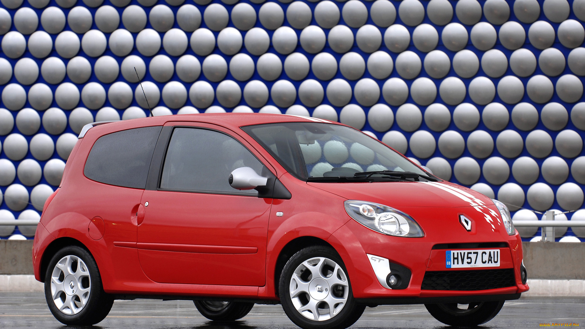 автомобили, renault, twingo, красный, gt, uk-spec