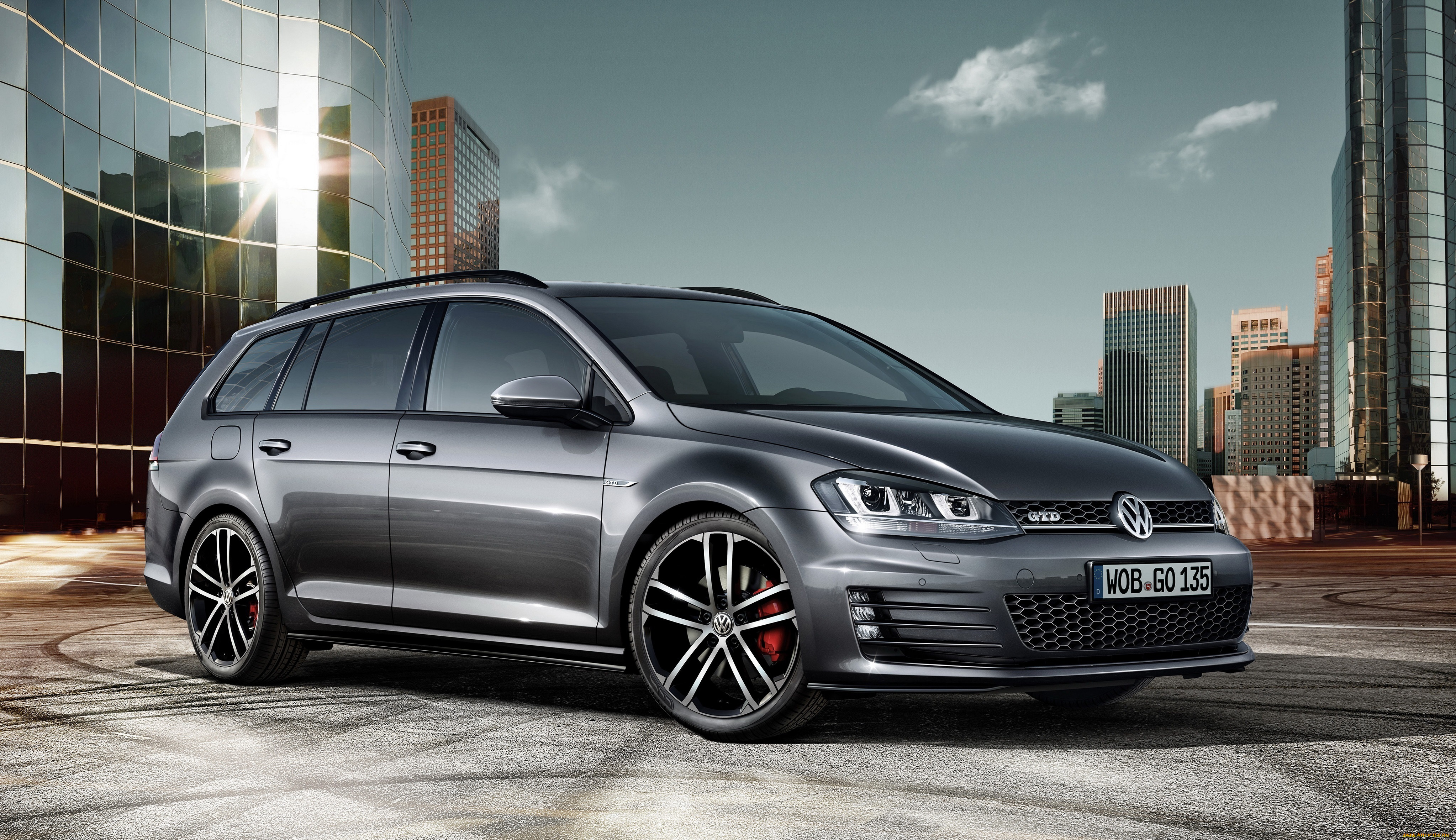 автомобили, volkswagen, 2015г, typ, 5g, variant, gtd, golf