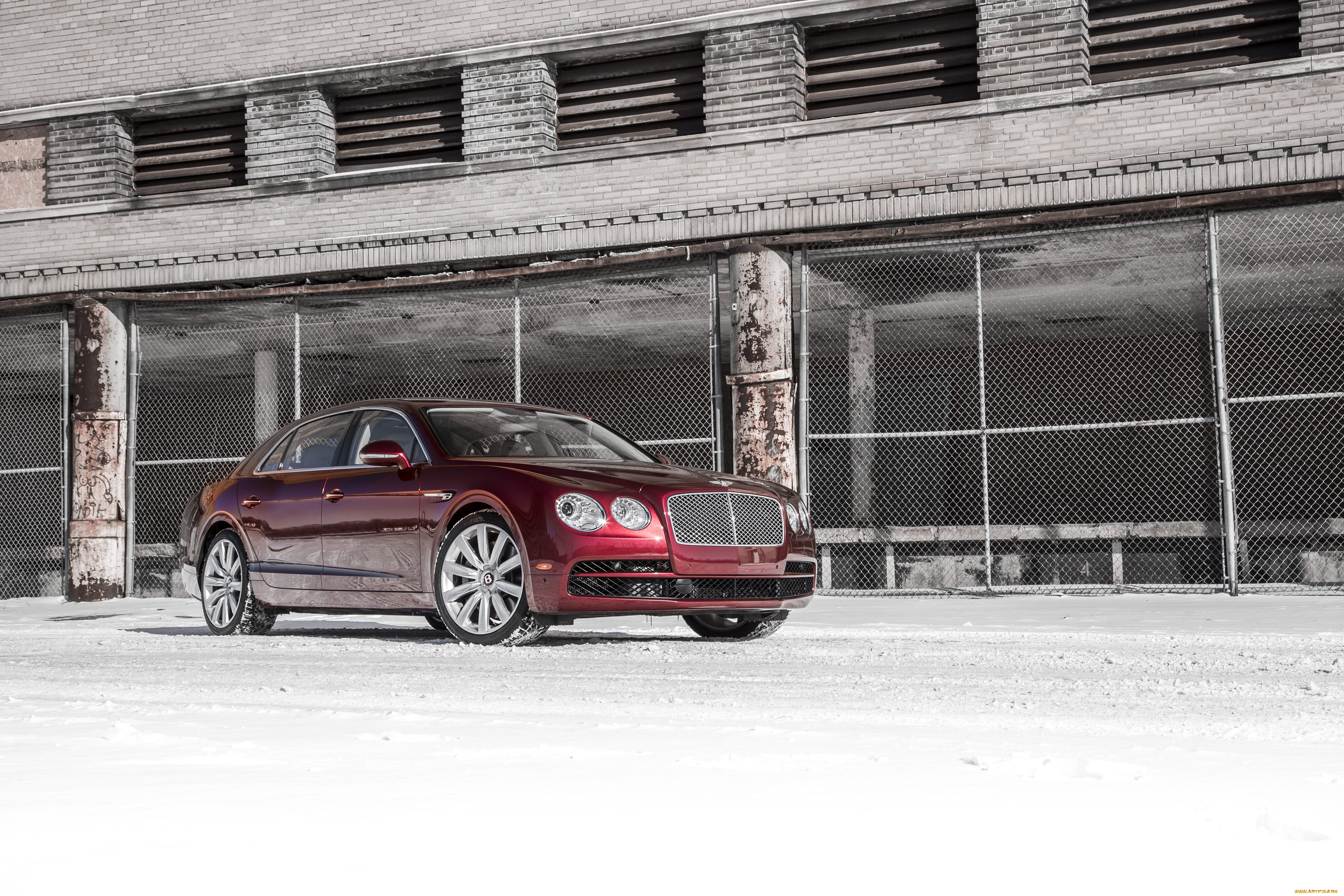 автомобили, bentley, spur, flying, 2015г, v8, красный, us-spec