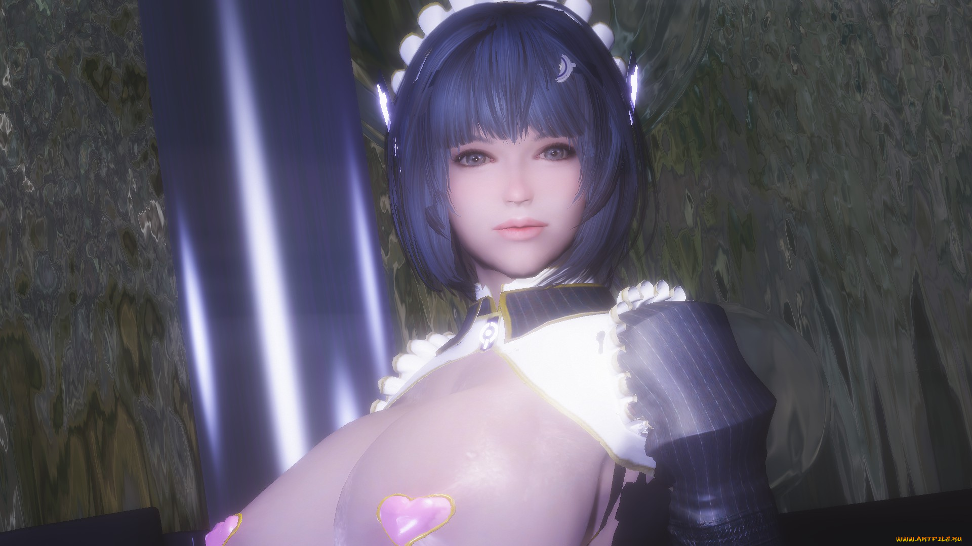 3д, графика, портрет, , portraits, фон, взгляд, девушка