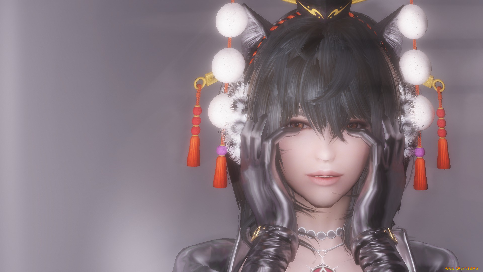 3д, графика, портрет, , portraits, фон, взгляд, девушка