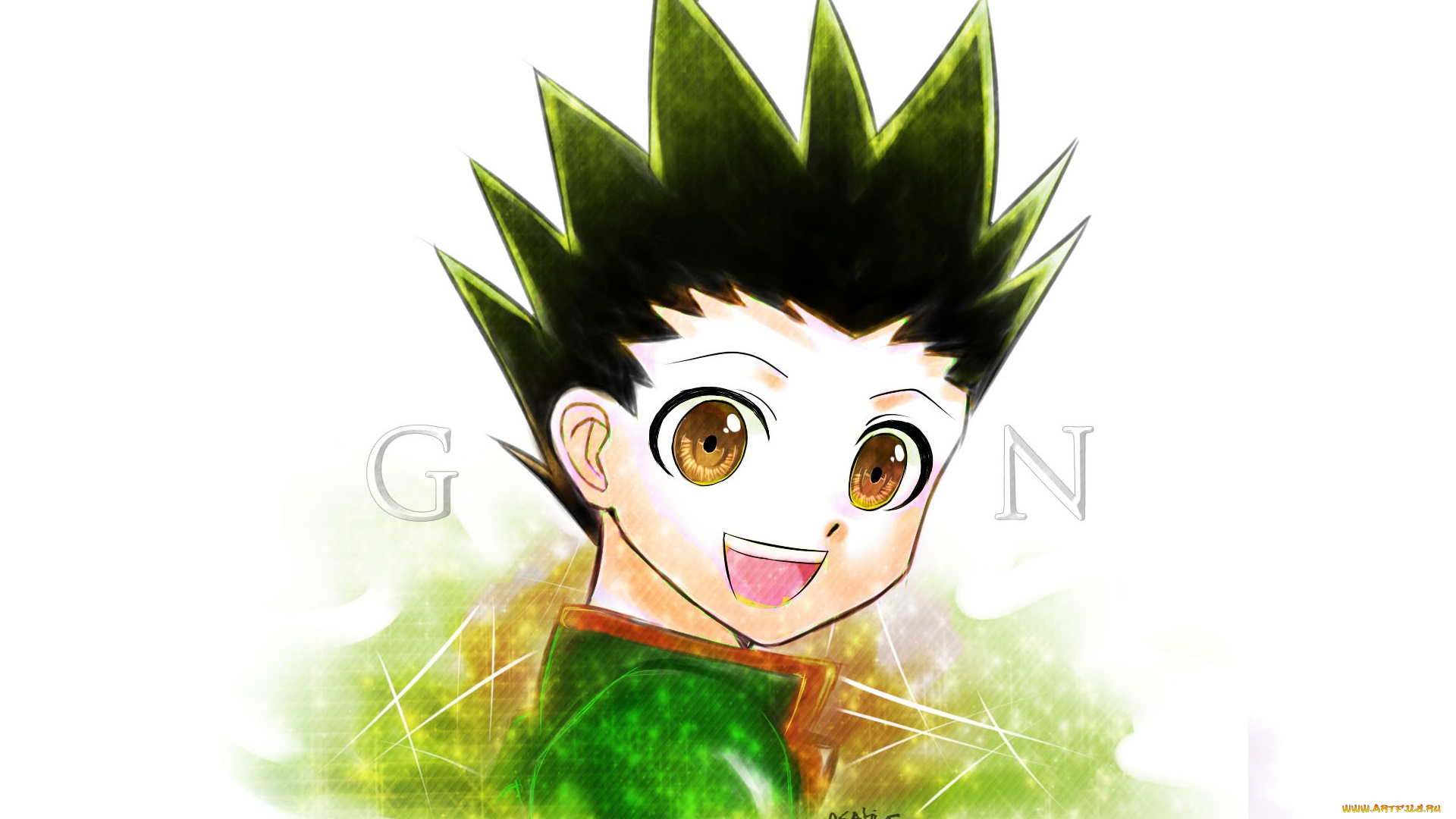 аниме, hunter, x, hunter, гон, фрикс