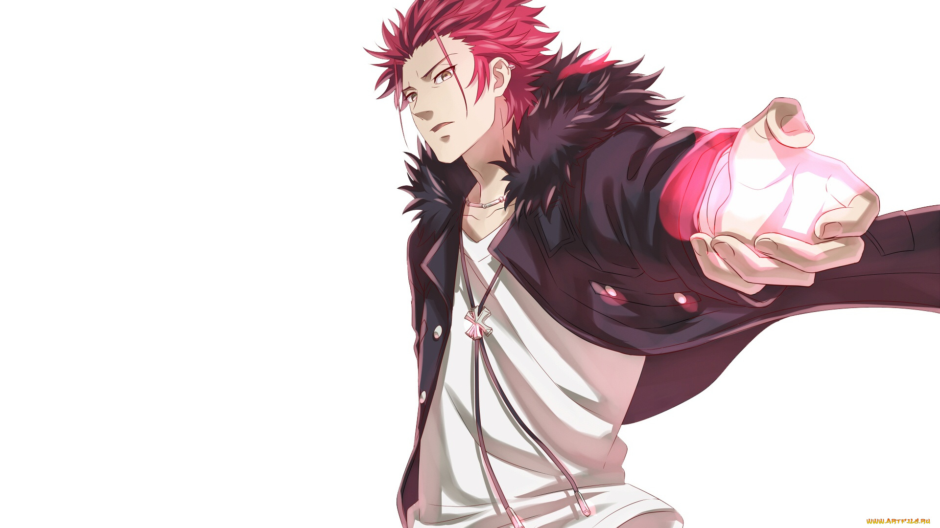 аниме, k, project, парень, суо, проект, кей, красный, король