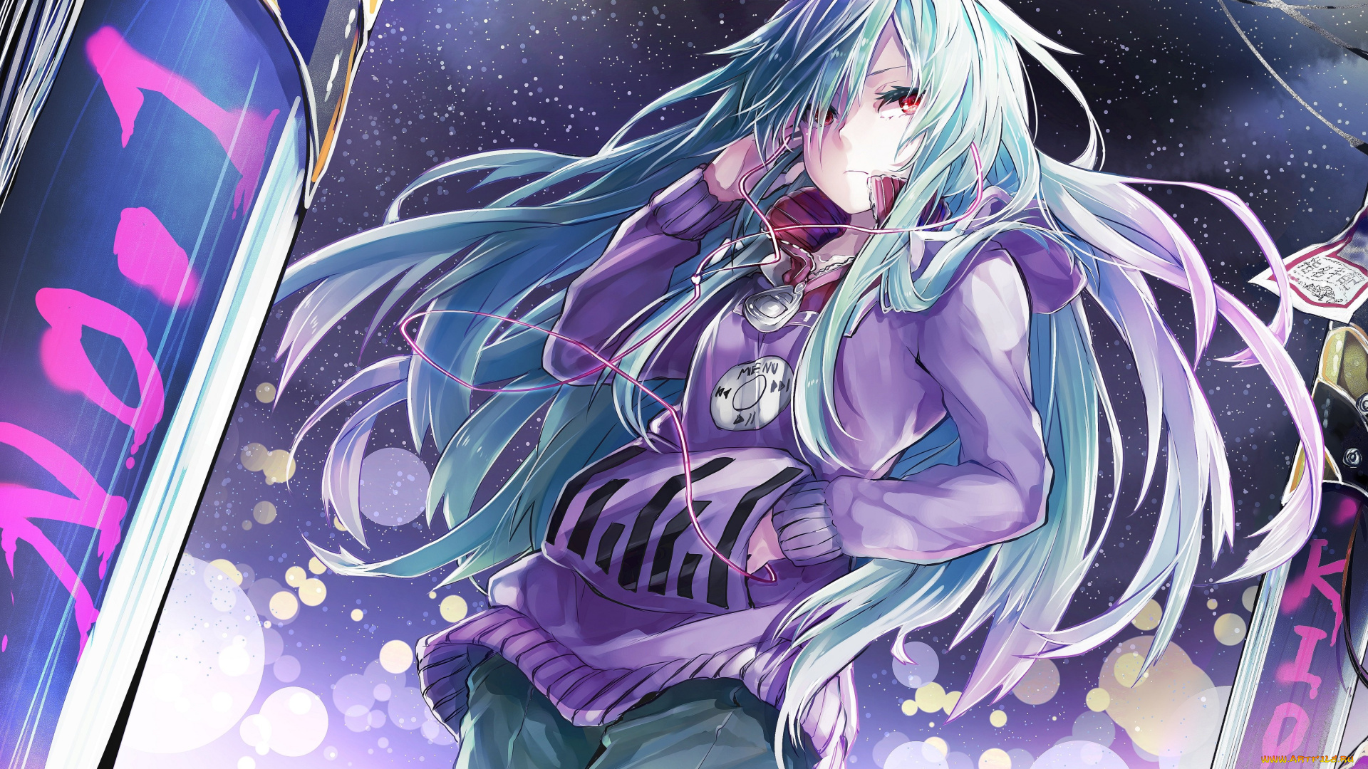 аниме, kagerou, project, девушка, арт