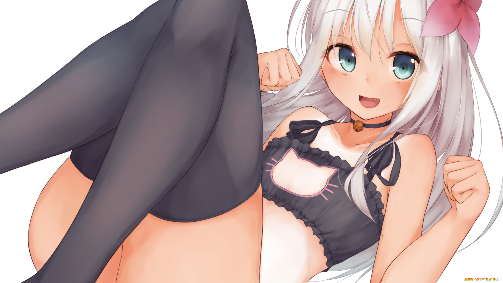 аниме, kantai, collection, фон, взгляд, девушка