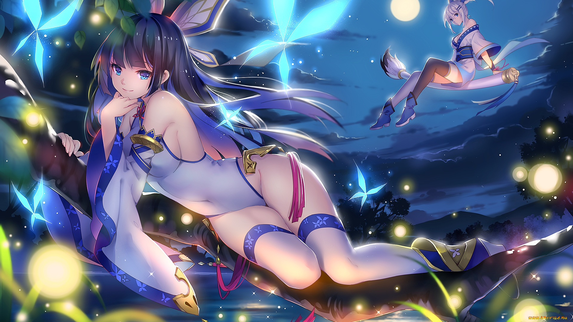 аниме, магия, , колдовство, , halloween, феи, tidsean, sangai, senki