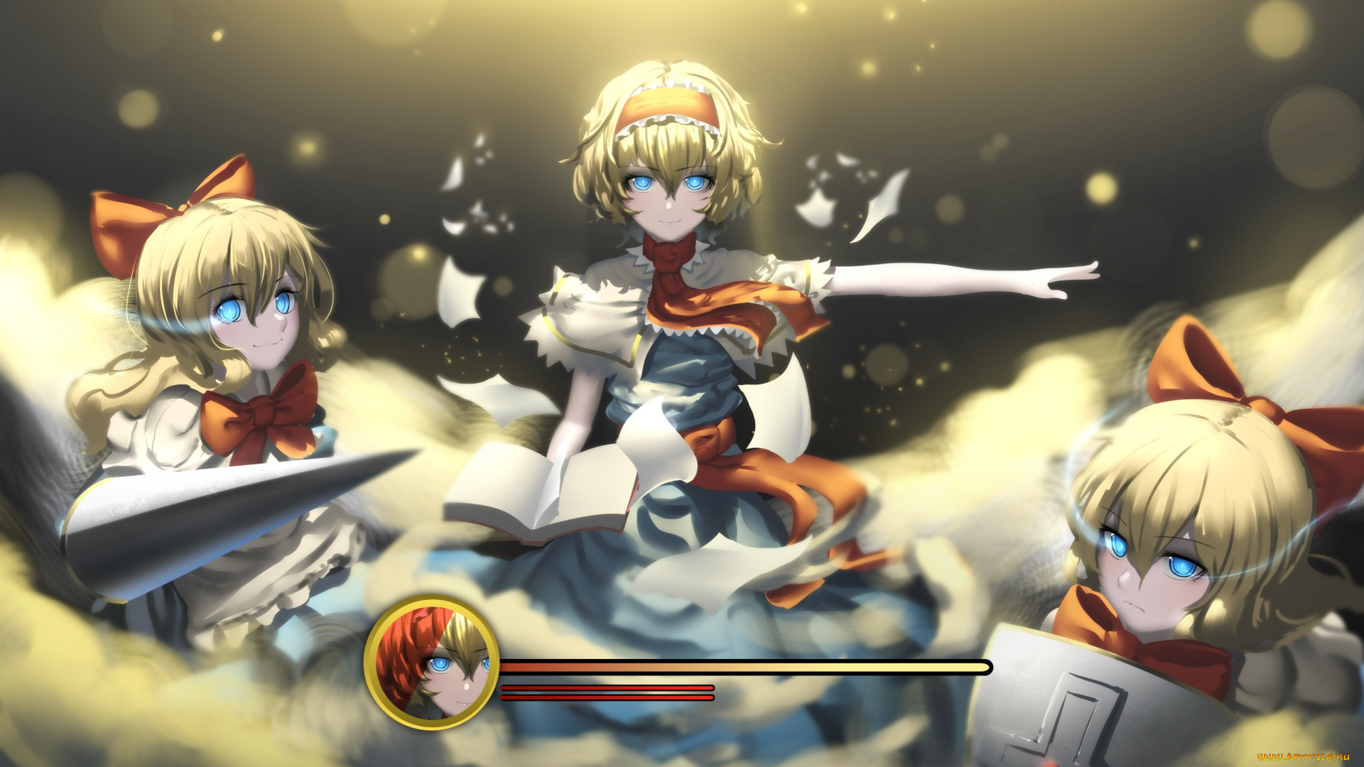 автор, , hk, , zxd0554, аниме, touhou, alice, margatroid, shanghai, doll