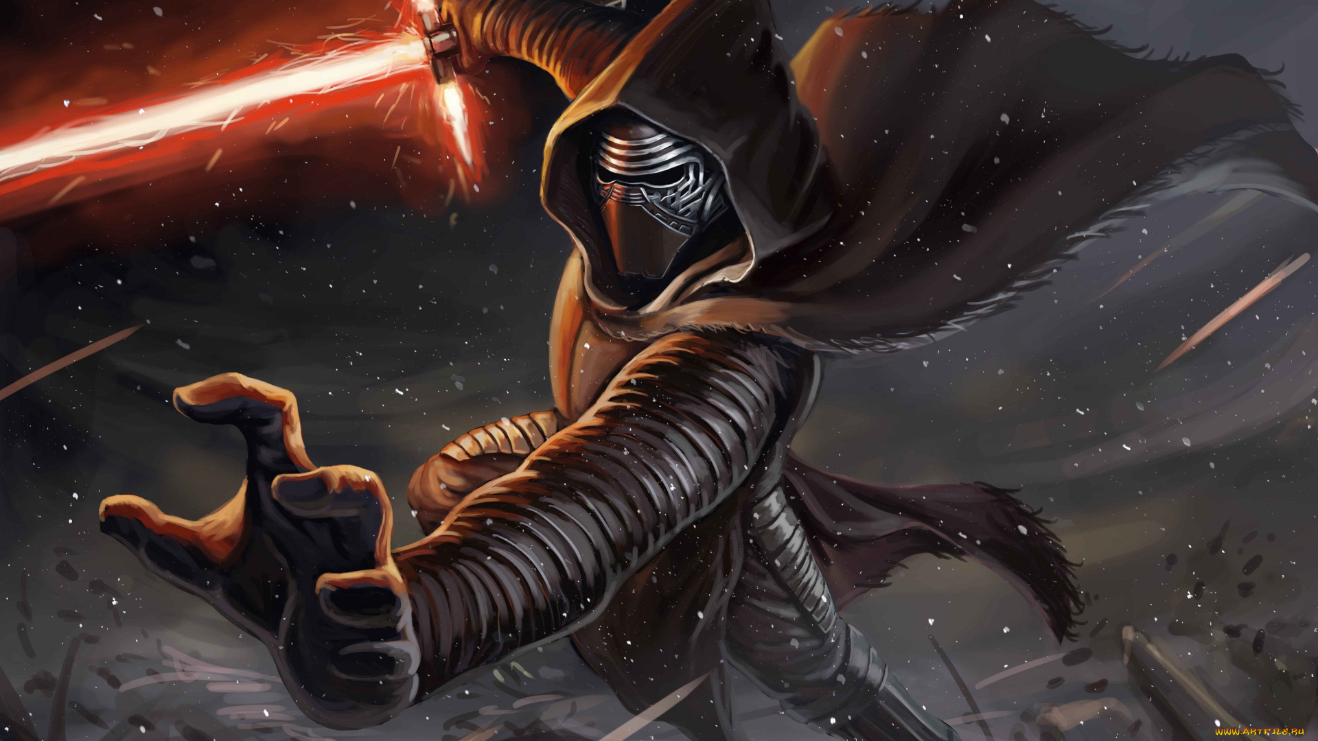 фэнтези, _star, wars, злодей, звездные, войны, star, wars, kylo, ren