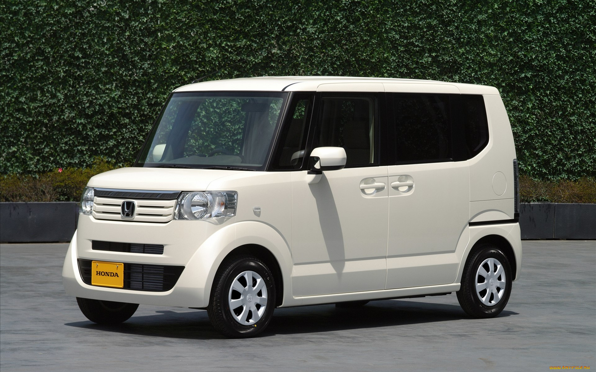 автомобили, honda, хонда, белая, кусты