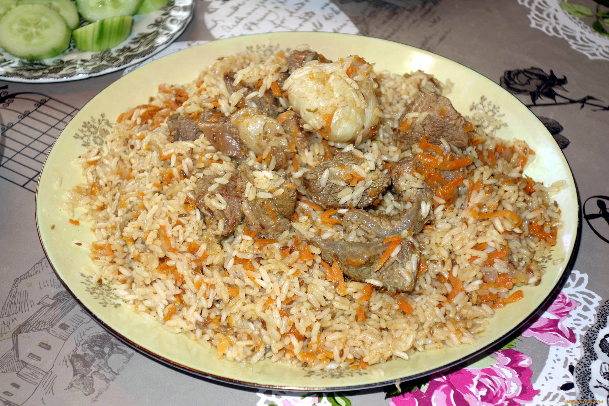 еда, вторые, блюда, плов