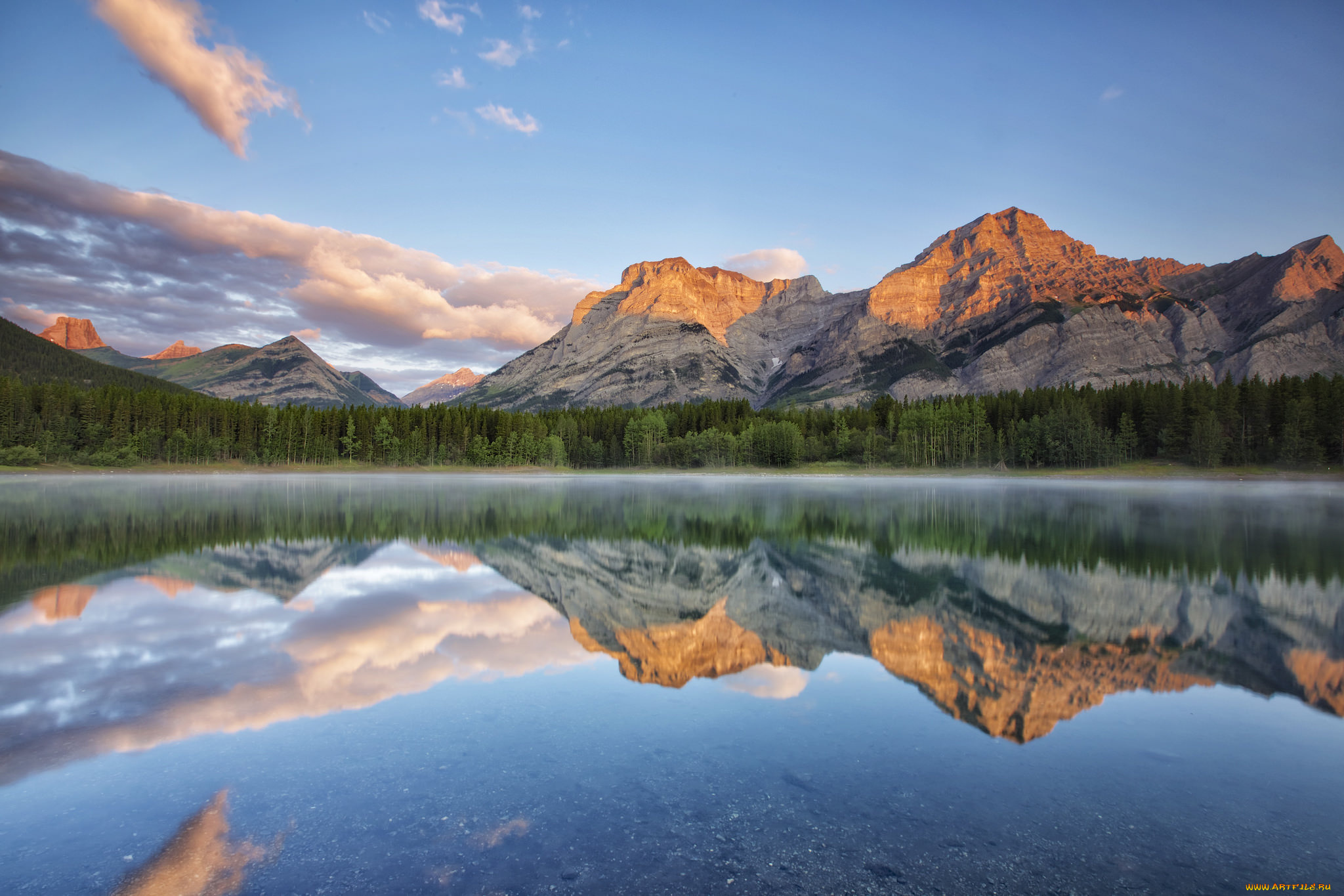 природа, реки, озера, река, лес