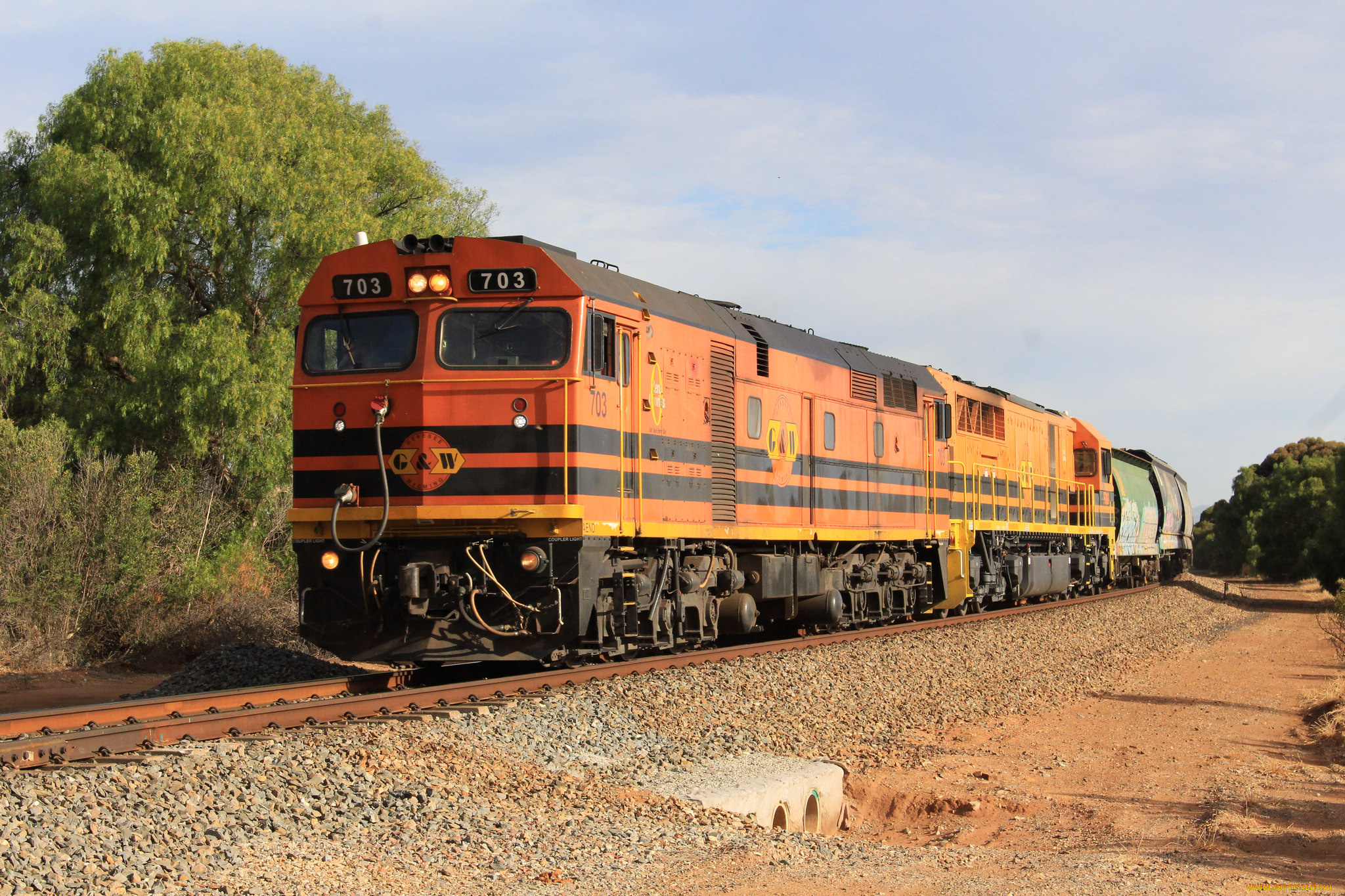 техника, поезда, локомотив, рельсы, состав