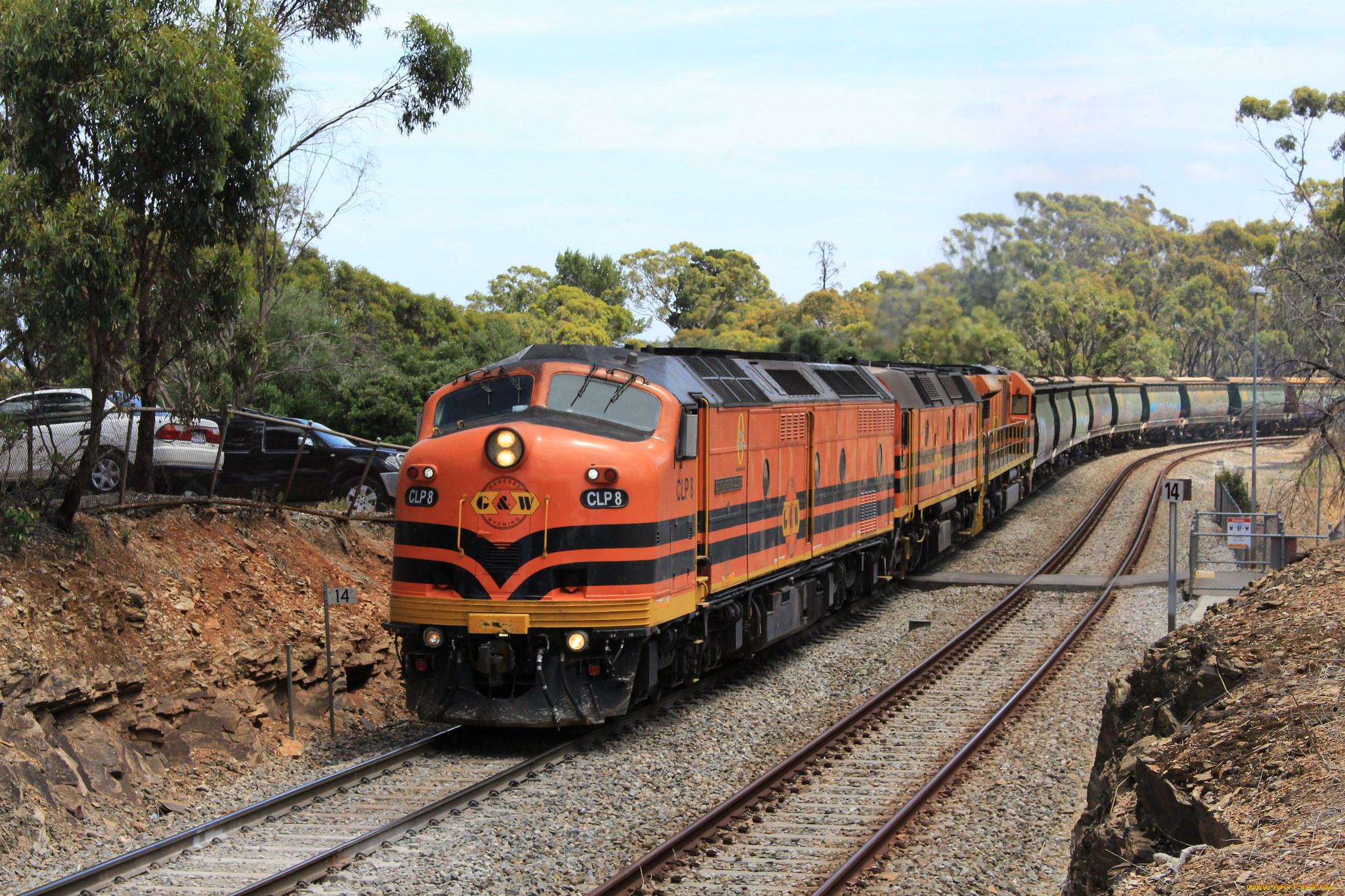 техника, поезда, состав, локомотив, рельсы