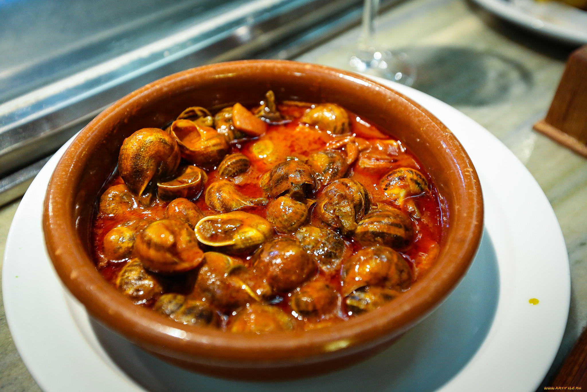 еда, первые, блюда, улитки