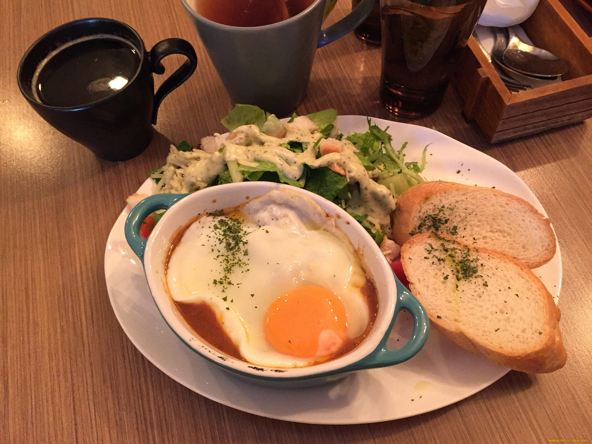 еда, Яичные, блюда, хлеб, яичница