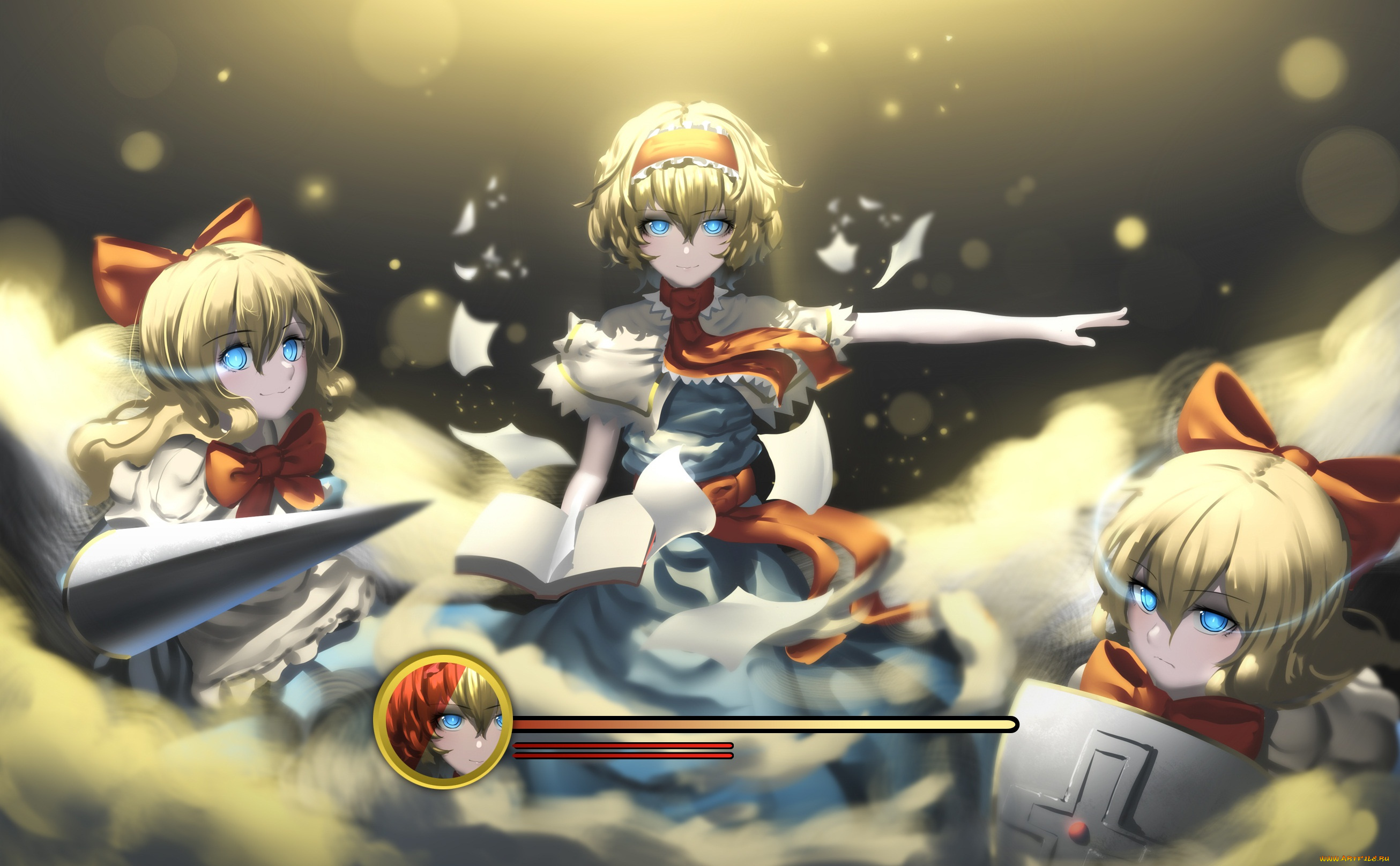 автор, , hk, , zxd0554, аниме, touhou, alice, margatroid, shanghai, doll